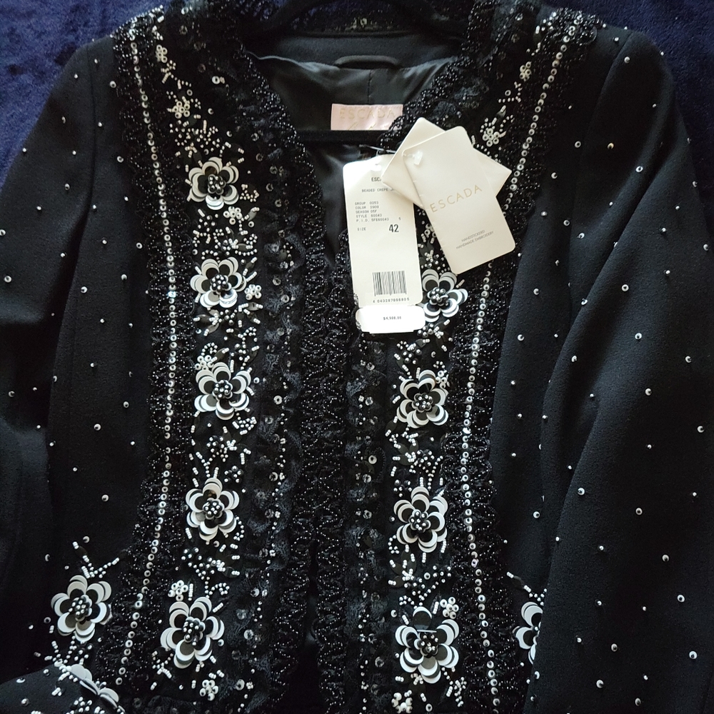Escada Beaded Jacket